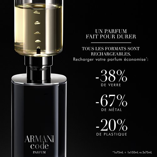 Armani Parfum Armani Code - Nachfüllbares Parfum 3614273605069